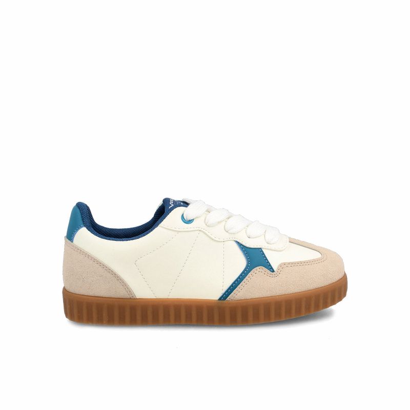 BUBBLE GUMMERS - Zapatilla Niño Bubblegummers Eren Blanco - Verde