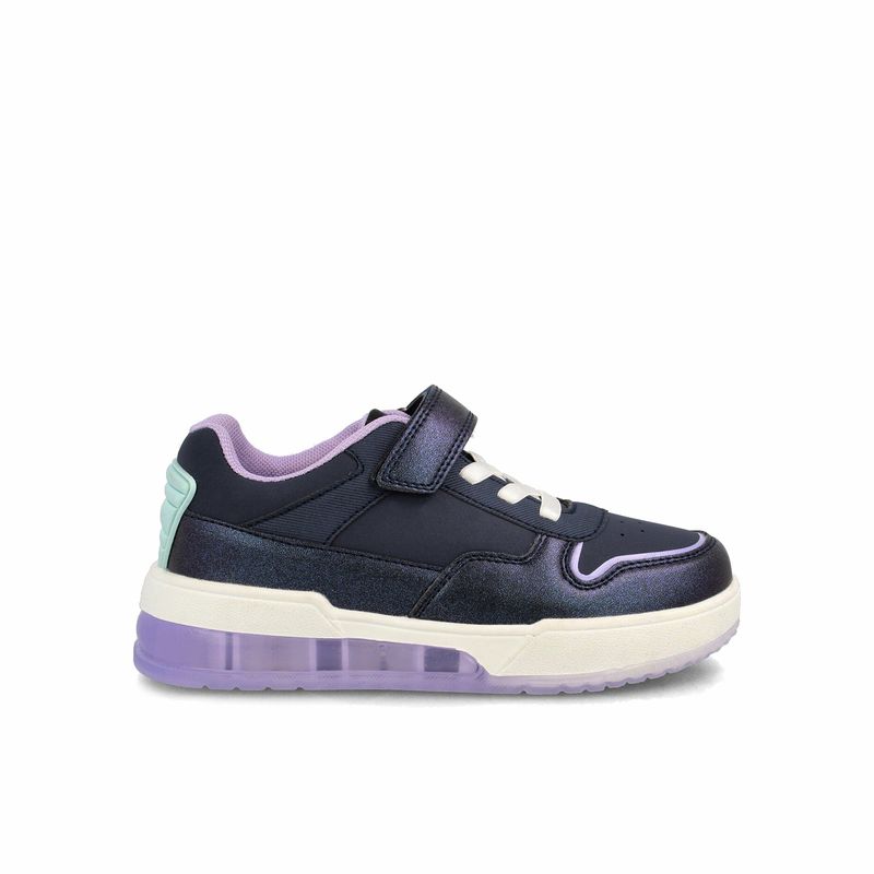 BUBBLE GUMMERS - Zapatilla Niña Bubblegummers Dabble Azul Marino - Lila