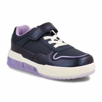 Imagen 2 del producto Zapatilla Niña Bubblegummers Dabble Azul Marino - Lila