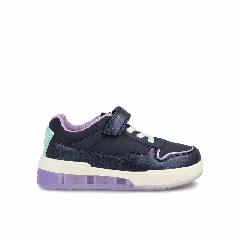 BUBBLE GUMMERS - Zapatilla Niña Bubblegummers Dabble Azul Marino - Lila