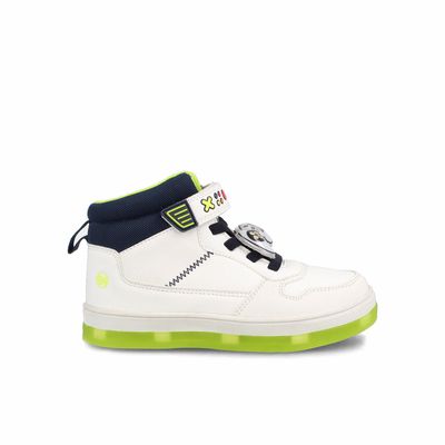 Imagen 1 del producto Zapatilla Niño Bubblegummers Nate Blanco - Azul Marino