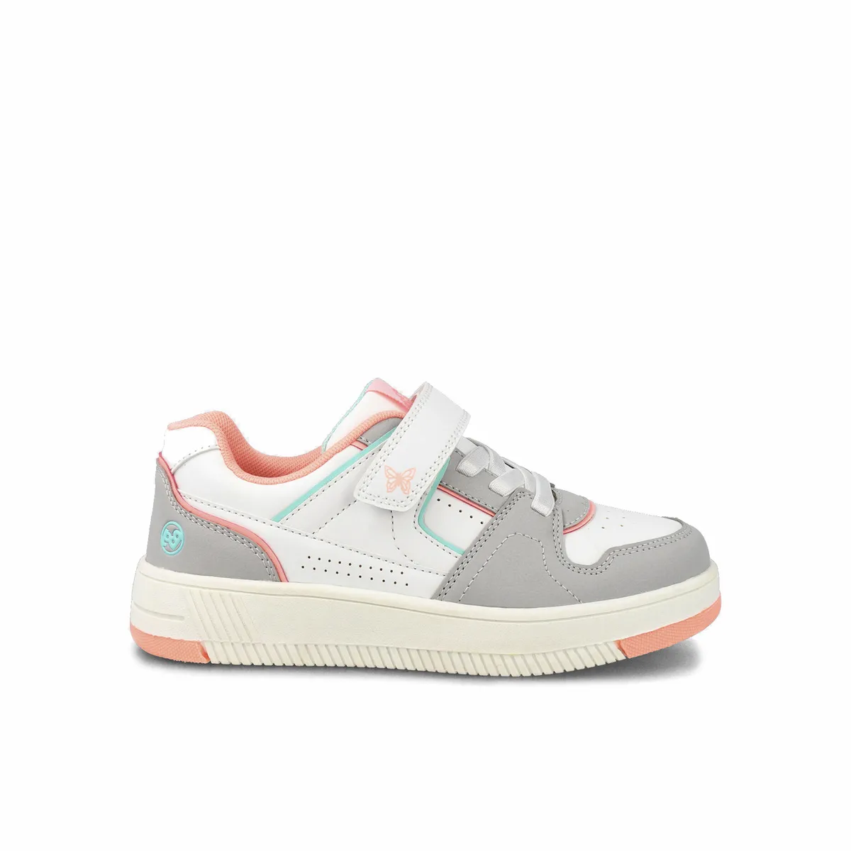 BUBBLE GUMMERS - Zapatilla Niña Bubblegummers Arnie Blanco - Gris