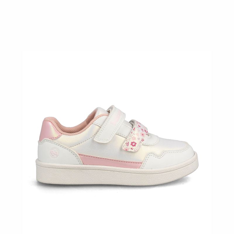 BUBBLE GUMMERS - Zapatilla Niña Bubblegummers Clavel Blanco - Rosa