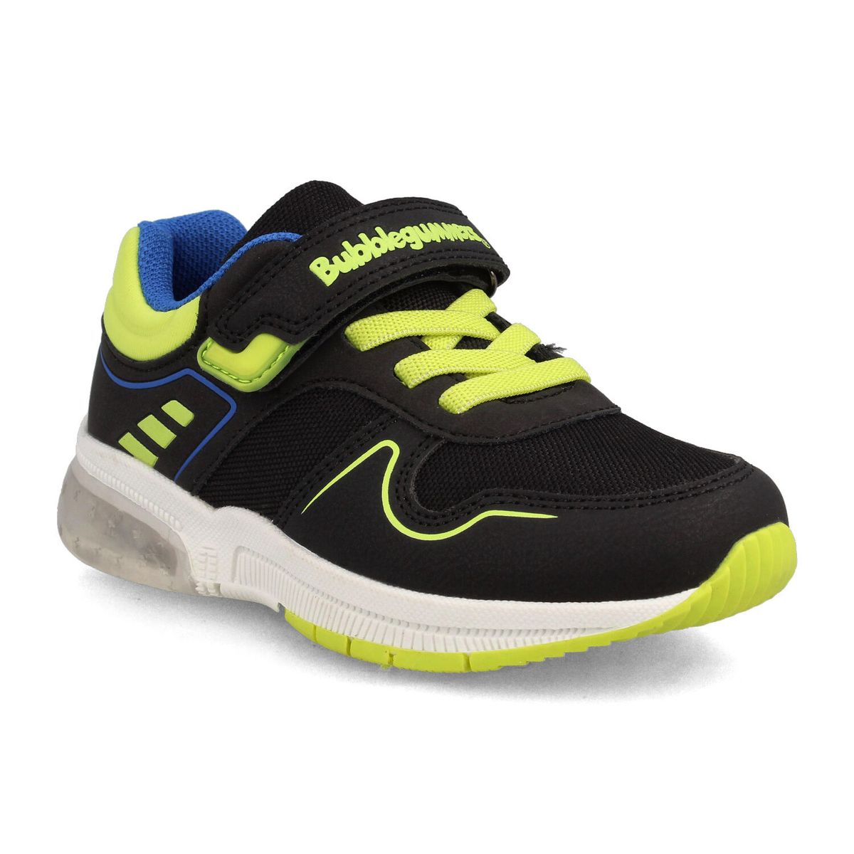 BUBBLE GUMMERS - Zapatilla Niño Bubblegummers Ocean Negro - Verde Lima