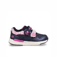 BUBBLE GUMMERS - Zapatilla Niña Bubblegummers Speed Lite Azul Marino - Fucsia