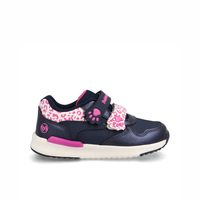 Zapatilla Niña Bubblegummers Speed Lite Azul Marino - Fucsia