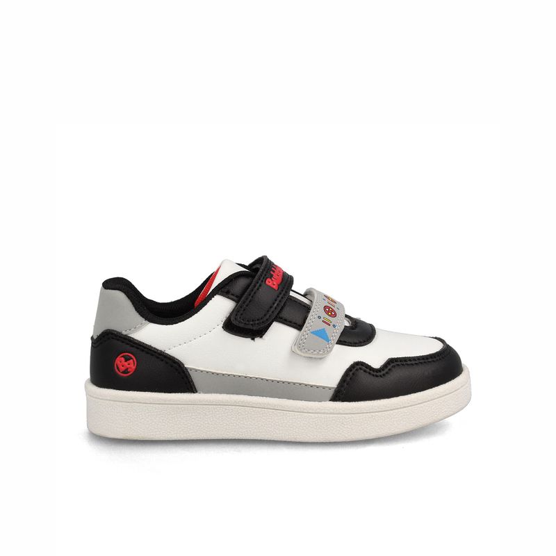 BUBBLE GUMMERS - Zapatilla Niño Bubblegummers Clavel Blanco - Negro