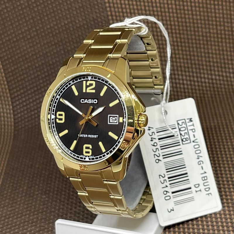 CASIO - RELOJ CASIO MTPV004G-1B HOMBRE ANALOGO METAL