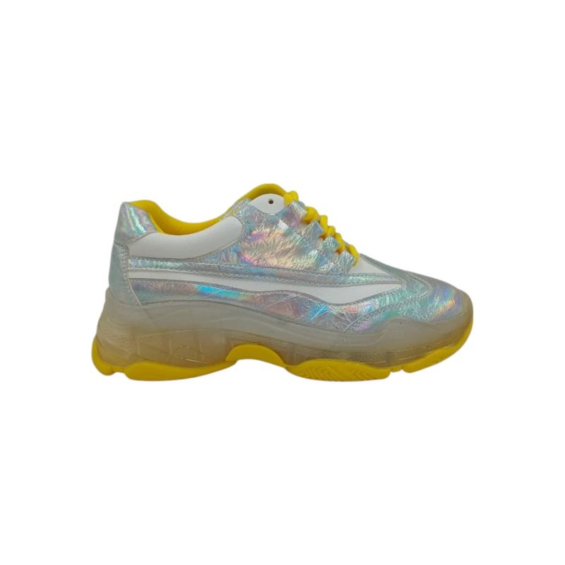 HERIEL - Zapatilla Amarilla Plataforma Mujer