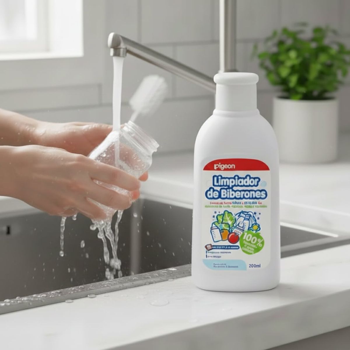 PIGEON - Limpiador De Biberones 200 ml PIGEON