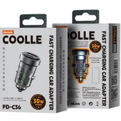 PRODA - Cargador de Auto Doble USB PD-C36