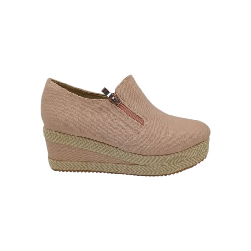 HERIEL - Zapato Panchita Rosa Mujer