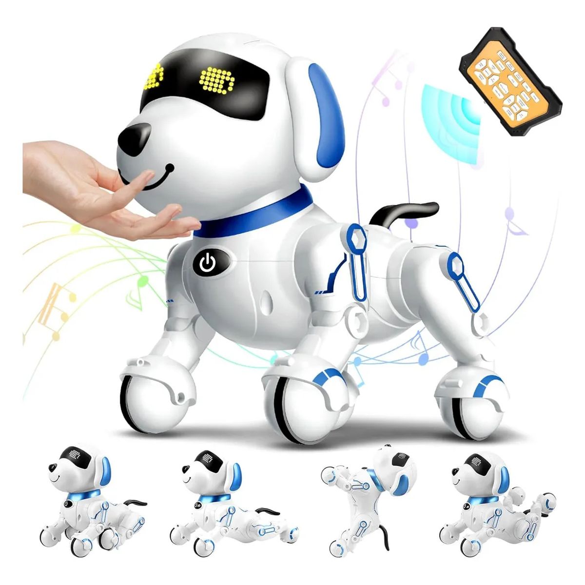 PUREPOWER - Perro  Robot Inteligente Juguete Control Remoto