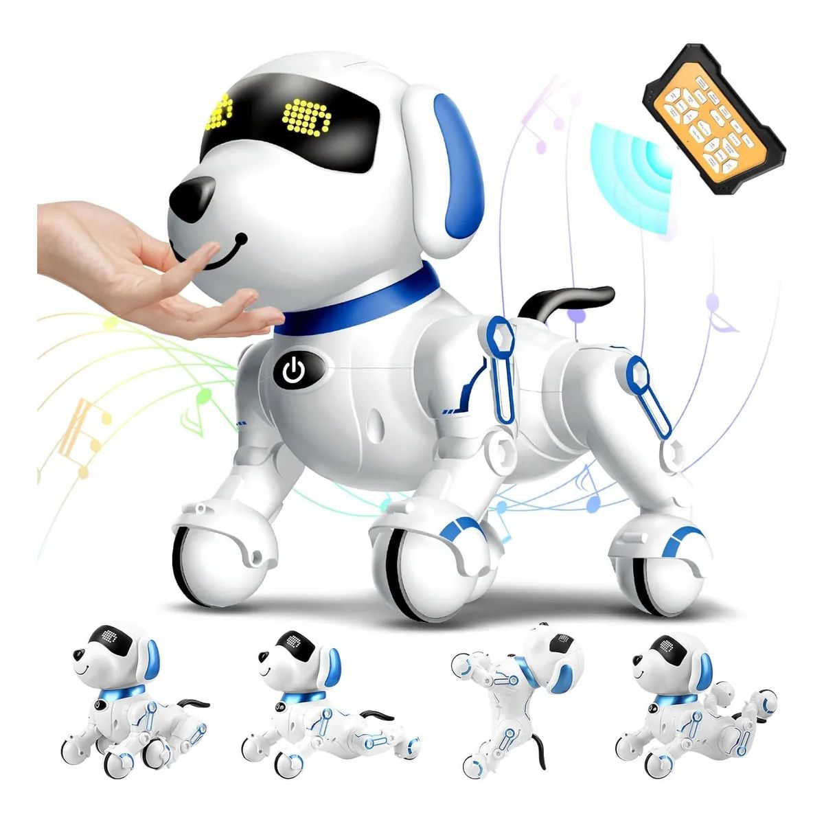 PUREPOWER - Perro  Robot Inteligente Juguete Control Remoto