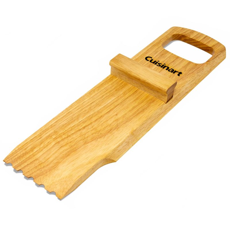CUISINART - Raspador para parrilla hecho en madera de Cuisinart
