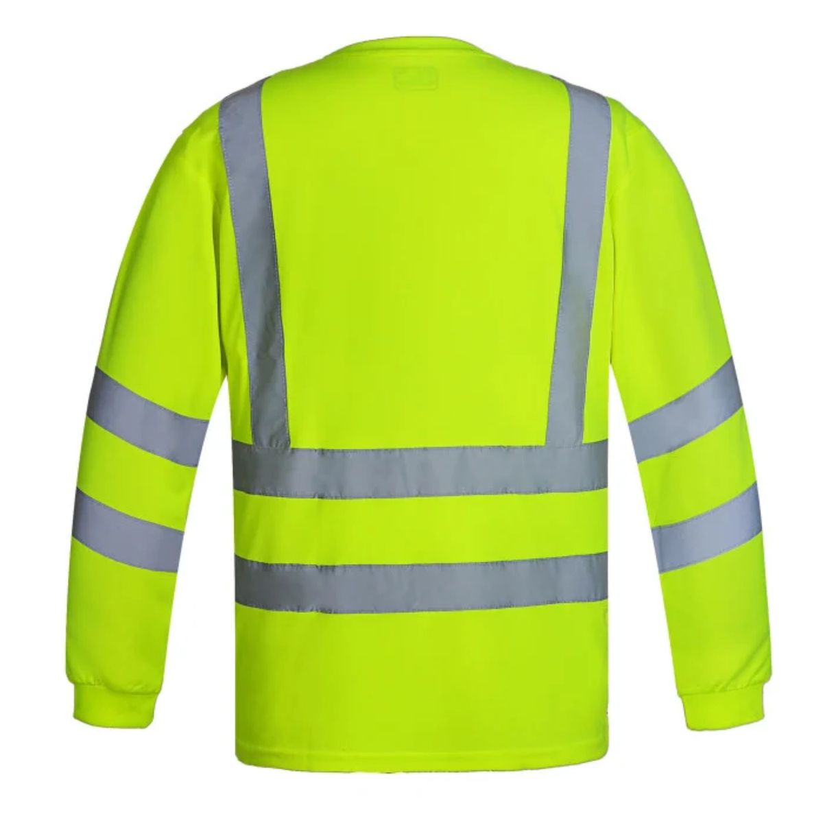 T-WORLD - Polera Dry Fit Manga Larga Hombre Cinta Reflectante