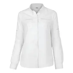 T-WORLD - Blusa Outdoor Trekking Protección Uv Ripstop Ml Mujer - Beige