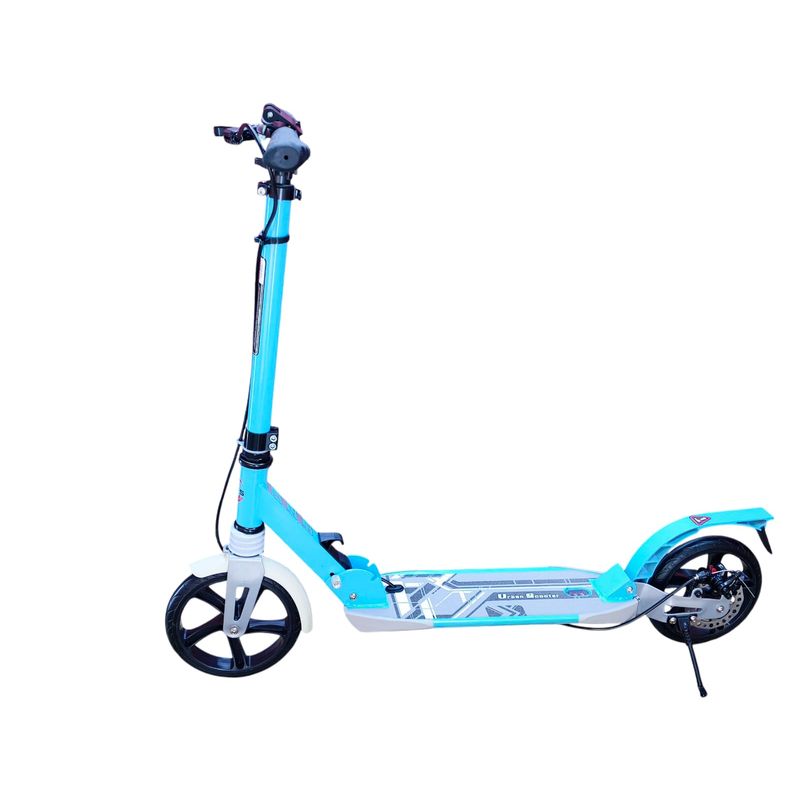 GENERICO - Scooter Monopatín Niños Adultos Celeste
