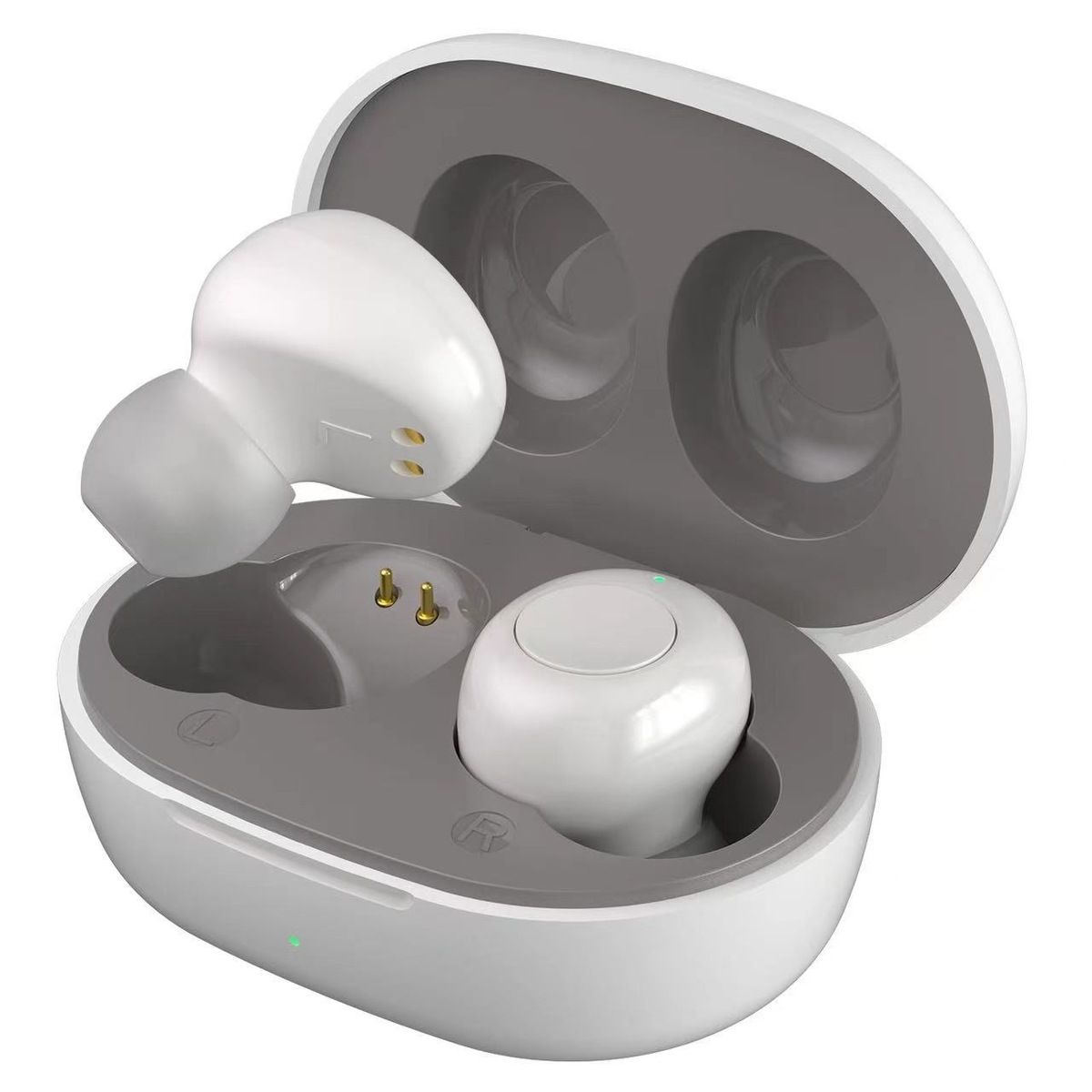 KBOD - Audífonos Inalámbricos Kbod Tws C5 Bluetooth 5.3 Tipo C Blanco