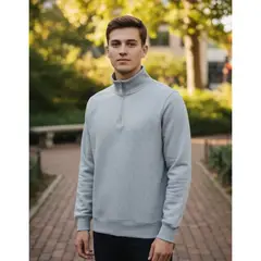 T-WORLD - Polerón Medio Cierre Manga Larga