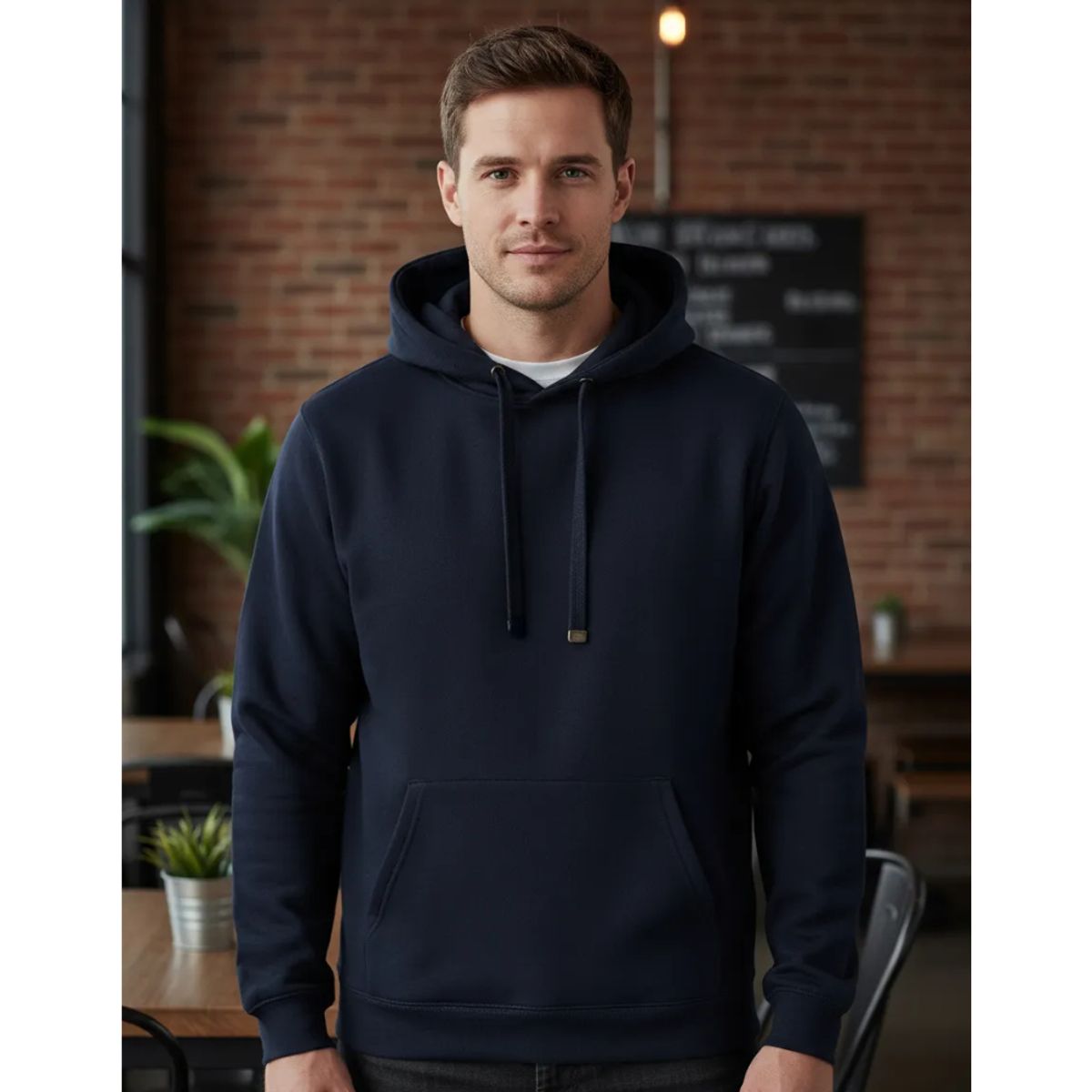 T-WORLD - Polerón Hoodie Canguro Unisex