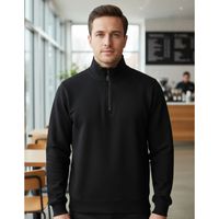 Polerón Medio Cierre Manga Larga