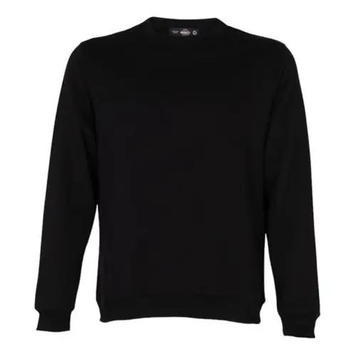 T-WORLD - Poleron Franela Cuello Polo - Negro