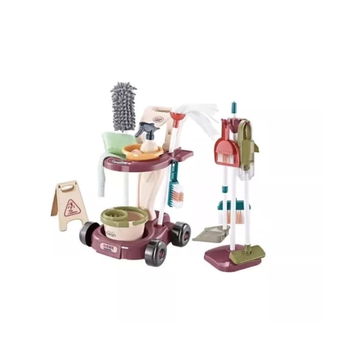 GENERICO - Set Aseo Juego De Limpieza Juguete Didáctico Niños 26pcs