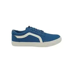 HERIEL - Zapatilla Azul Lona Baja