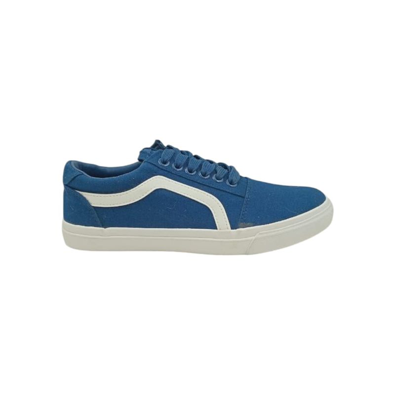 HERIEL - Zapatilla Azul Lona Baja