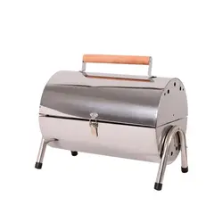 SOHOGAR - Parrilla portatil cromada