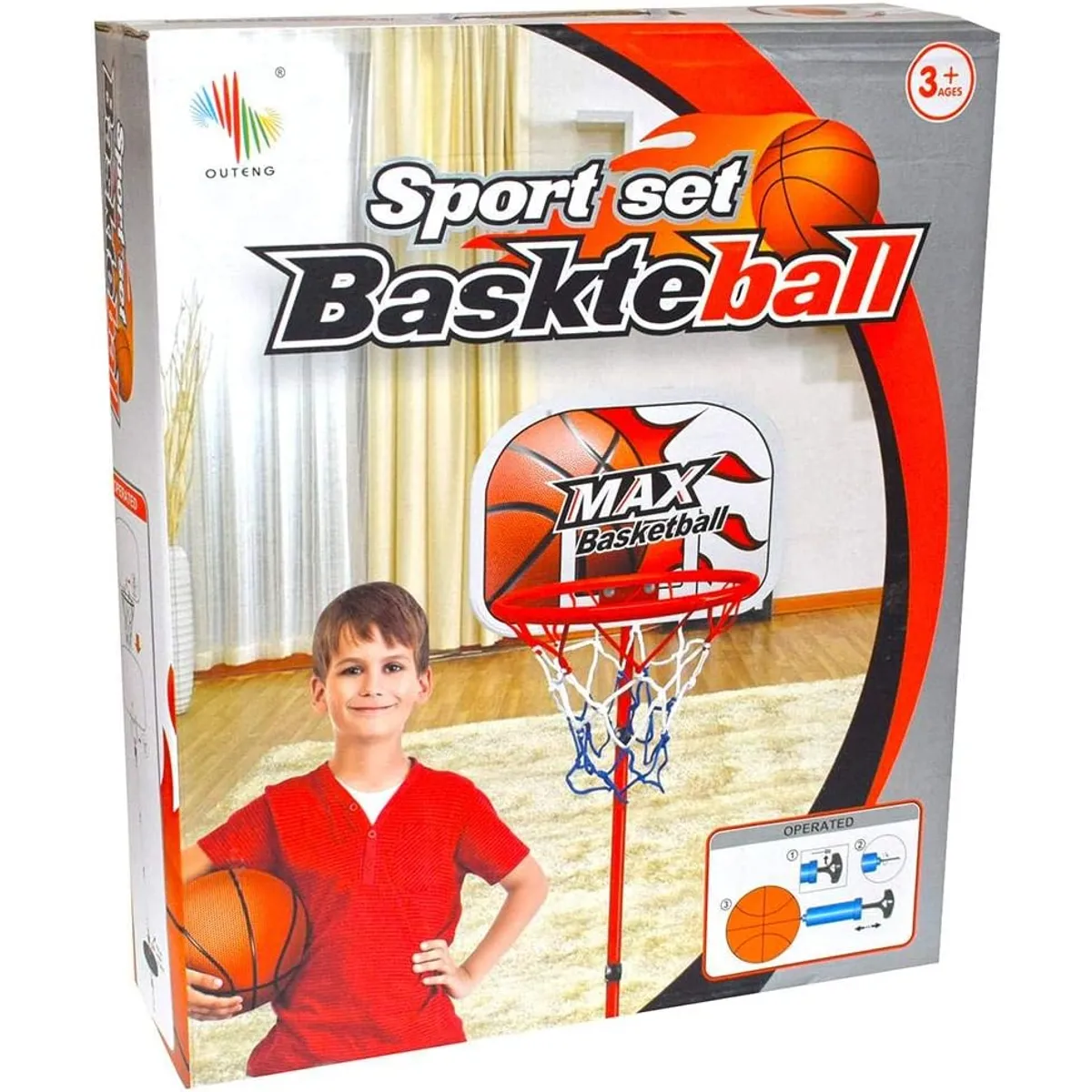 GENERICO - Juguete Set Basketball 120-160cm