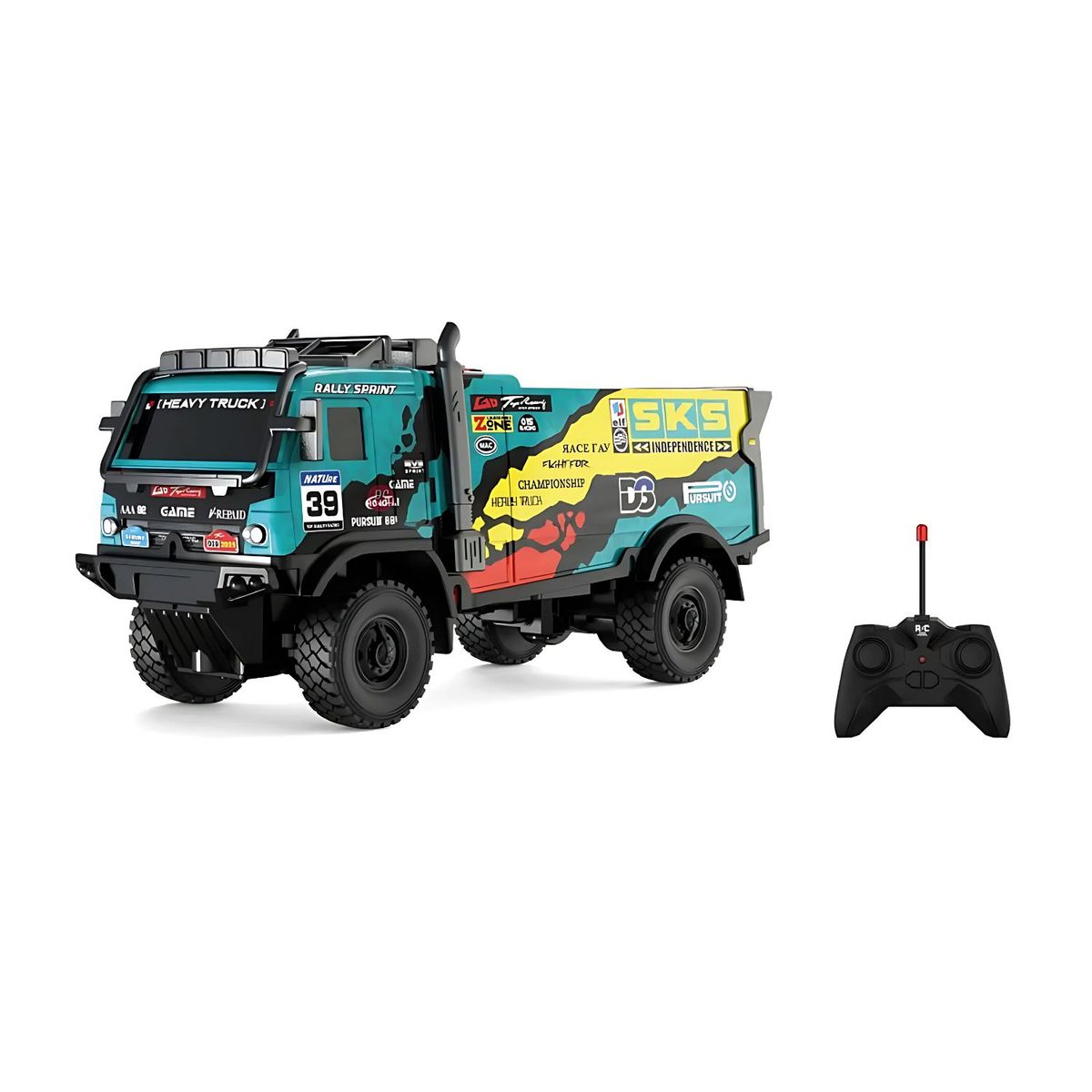 PUNTO STORE - Camión A Control Remoto 4 Canales 2.4GHz - PS