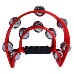 SCORPION - Pandero Media Luna Doble STR-44K Red