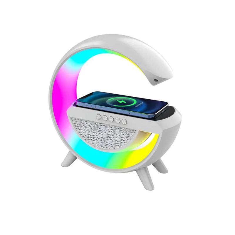 GENERICO - Lámpara De Mesa Inteligente Altavoz Bluetooth Usb Bt-2301