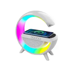 GENERICO - Lámpara De Mesa Inteligente Altavoz Bluetooth Usb Bt-2301