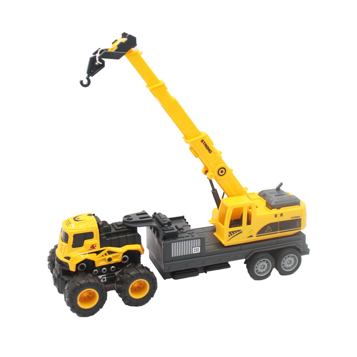 PUNTO STORE - Camión Juguete Grúa De Remolque A Fricción - PS