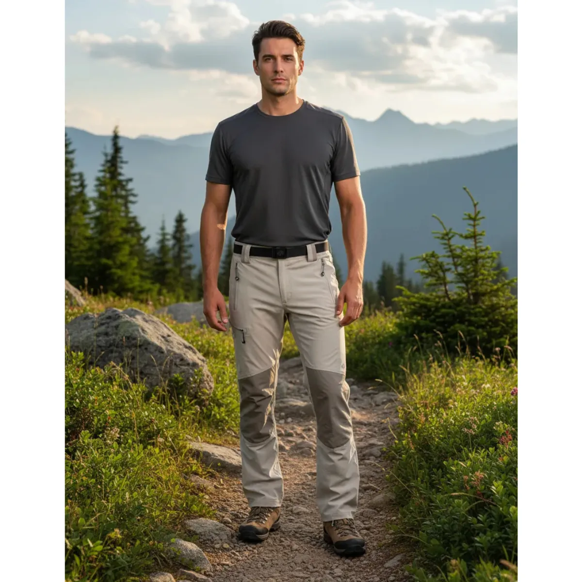 T-WORLD - Pantalón Outdoor Trekking Hombre