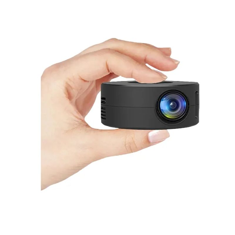 GENERICO - Mini Proyector Led Control Remoto Rotundity Tft Lcd Color Negro