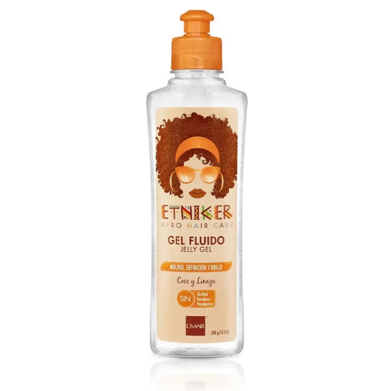 ETNIKER - Etniker Gel Fluido 300g - Brillo Y Moldeo