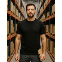 Polera Cuello Redondo Manga Corta 100% Algodón