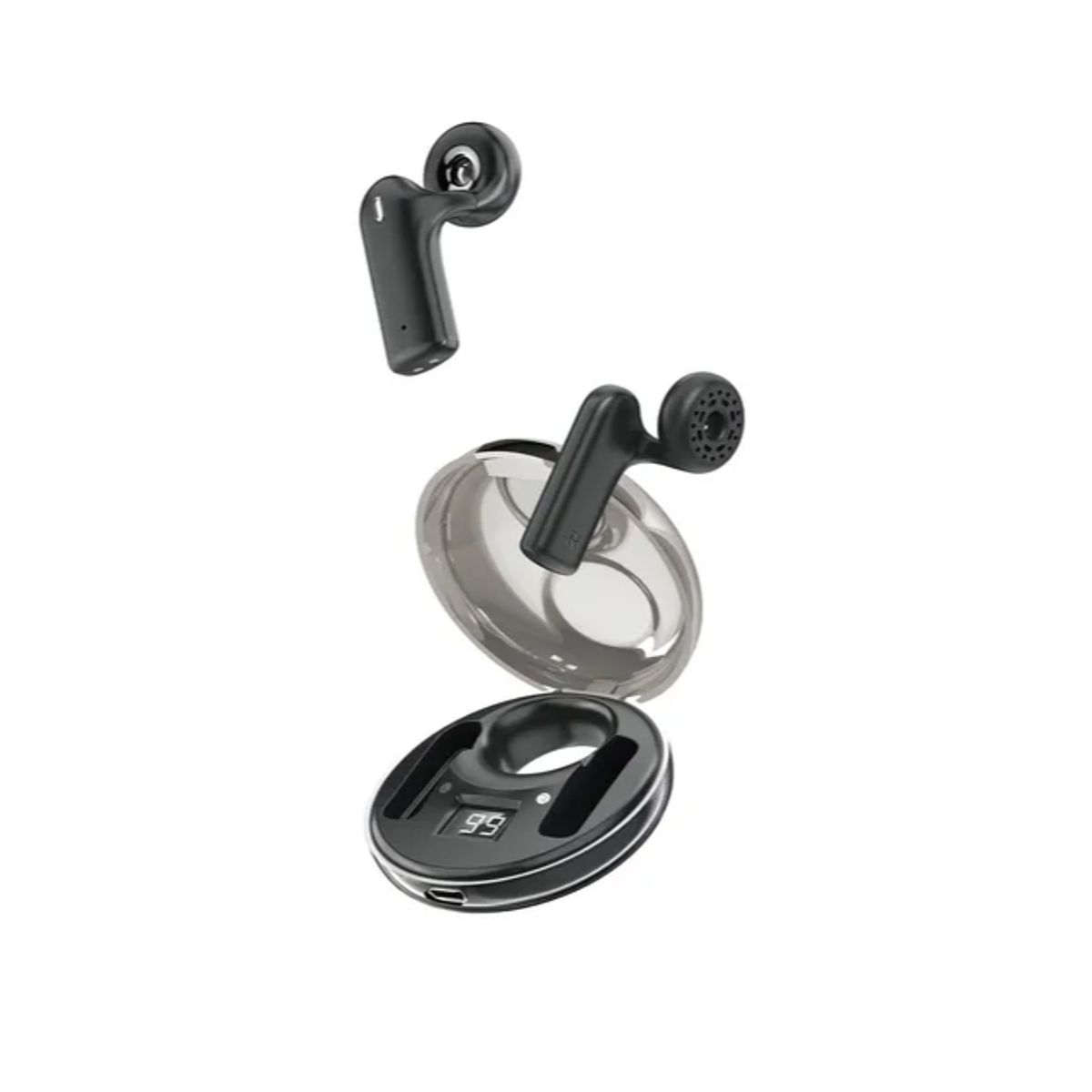 GENERICO - Auriculares In-ear Tws Inalámbricos Versión 5.3 Vidvie Bt872 Color Negro