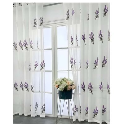 Imagen 2 del producto VISILLO CORTINA LAVANDA 140x230 Cm 2 PAÑOS