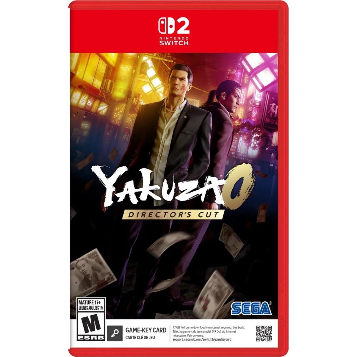 SEGA - Yakuza 0 Director's Cut - Nintendo Switch 2