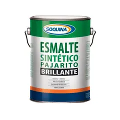 SOQUINA - Esmalte Sintetico Pajarito Blanco Gl