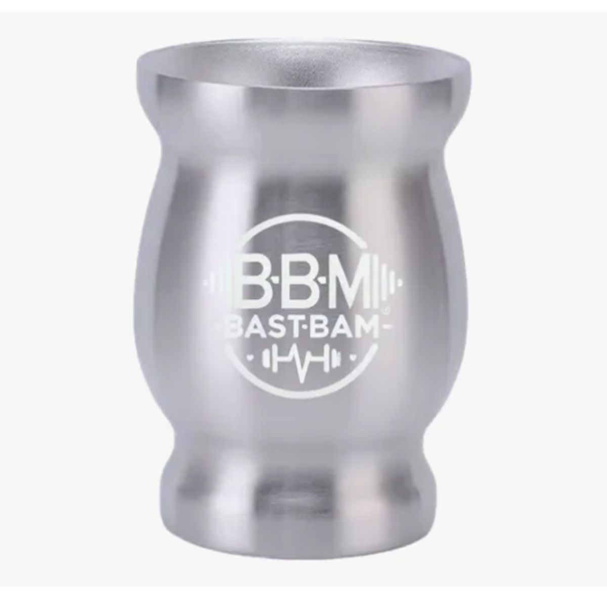 GENERICO - Taza De Con Bombilla Y Cepillos Set Acero Inoxidable 260ml