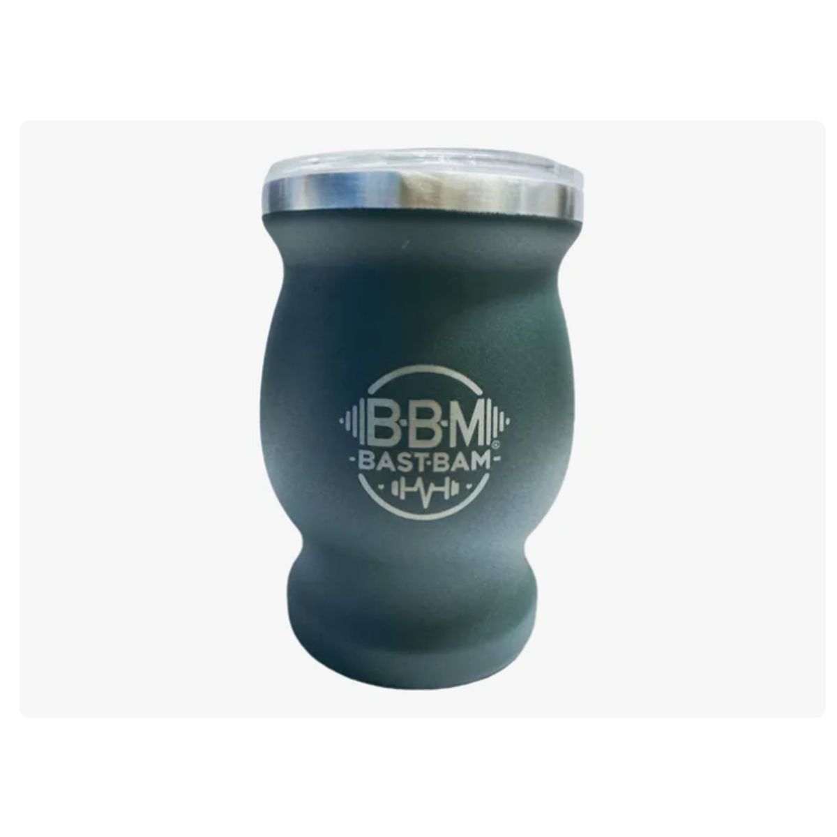 GENERICO - Taza De Con Bombilla Y Cepillos Set Acero Inoxidable 260ml