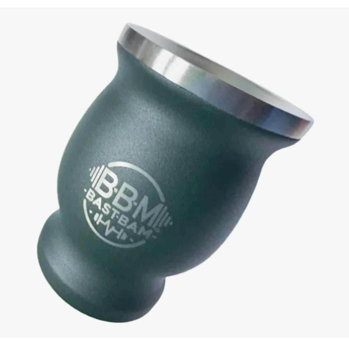 GENERICO - Taza De Con Bombilla Y Cepillos Set Acero Inoxidable 260ml