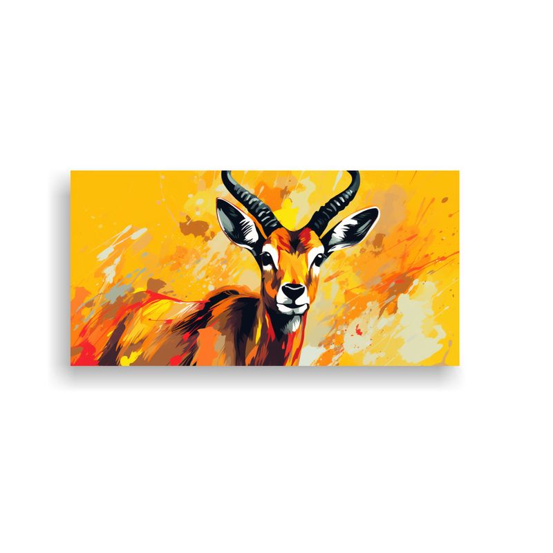 GENERICO - Pintura Expresa Clásico Antílope Amarillo Neo 60x30 Cm
