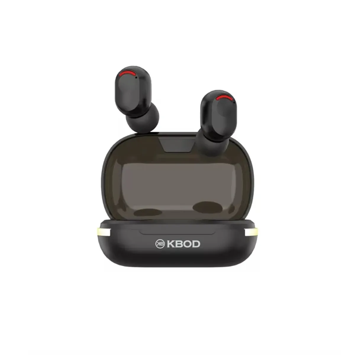 KBOD - Audífonos Inalámbricos Bluetooth Kbod Tws C16 Con Estuche Negro